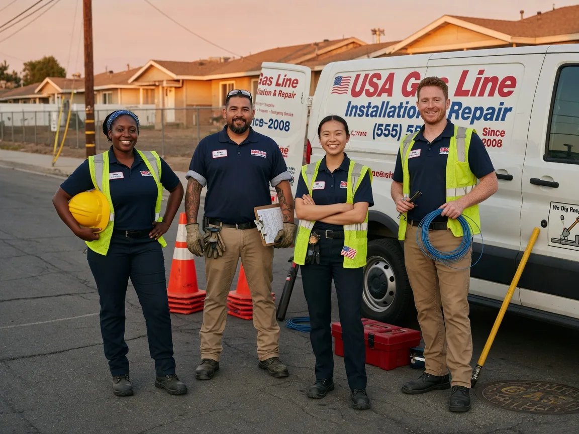 Gas Line Installation company in Big Bend, CA